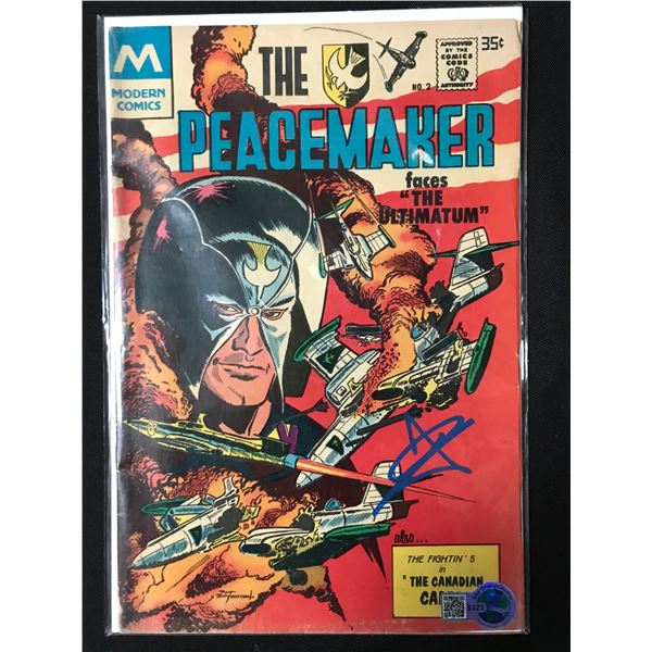 THE PEACEMAKER NO.2 SIGNED BY JOHN CENA WWOC COA