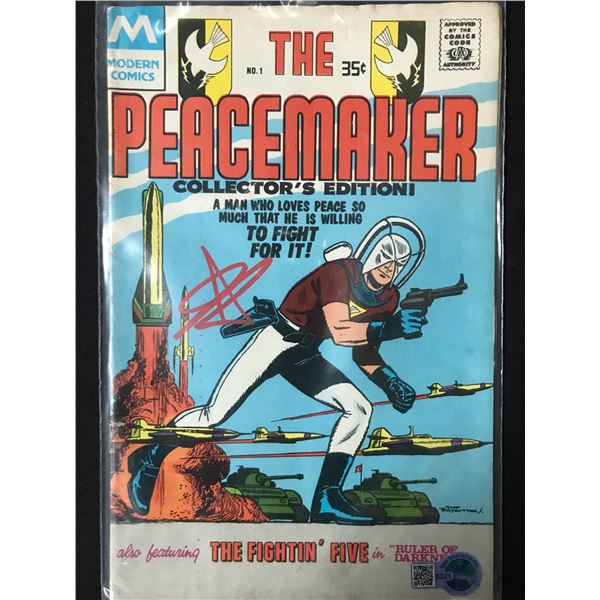 THE PEACEMAKER NO.1 SIGNED BY JOHN CENA WWOC COA