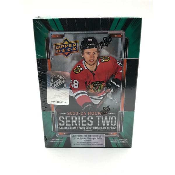 2023-24 UPPER DECK SERIES TWO HOCKEY SEALED TRADING CARDS BOX