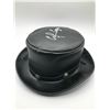 Image 1 : ALICE COOPER SIGNED BLACK TOP HAT - CELEBRITY AUTHENTICS COA COA