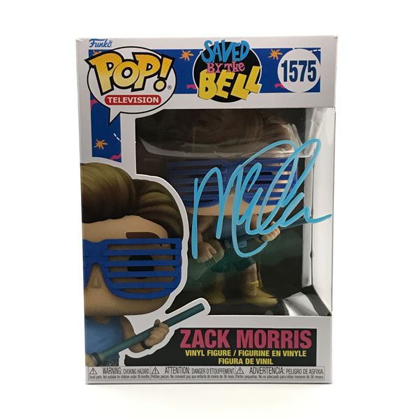 MARK-PAUL GOSSELAAR SIGNED ZACK MORRIS SAVED BY THE BELL FUNKO POP - KB COA