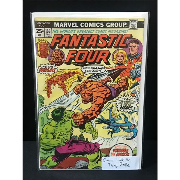 FANTASTIC FOUR #66 CLASSIC HULK VS THE THING - MARVEL COMICS