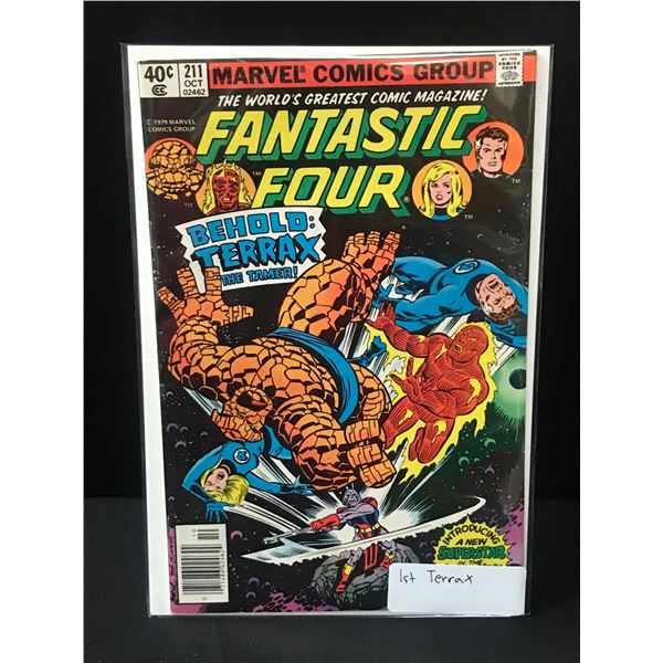 FANTASTIC FOUR #211 1ST TERRAQX - MARVEL COMICS