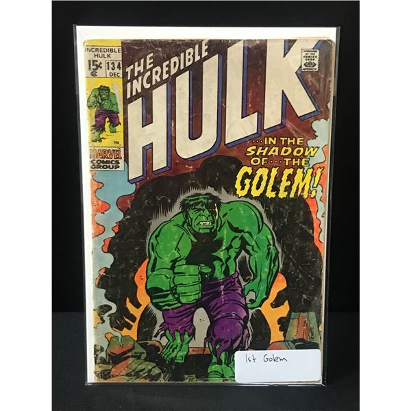 THE INCredible Hulk #134 1ST GOLEM - MARVEL COMICS