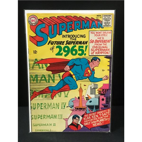 SUPERMAN #181 - DC COMICS