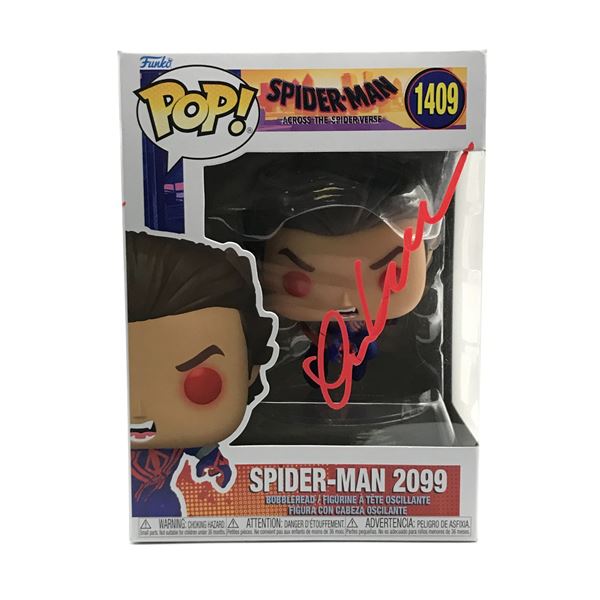 OSCAR ISAAC SIGNED SPIDER-MAN 2099 FUNKO POP (KB COA)