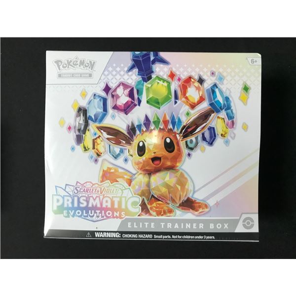 POKEMON TCG SCARLET & VIOLET PRISMATIC EVOLUTIONS ETB SEALED BOX