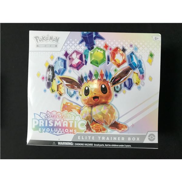 POKEMON TCG SCARLET & VIOLET PRISMATIC EVOLUTIONS ETB SEALED BOX