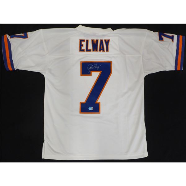 JOHN ELWAY SIGNED DENVER BRONCOS JERSEY - BECKETT COA