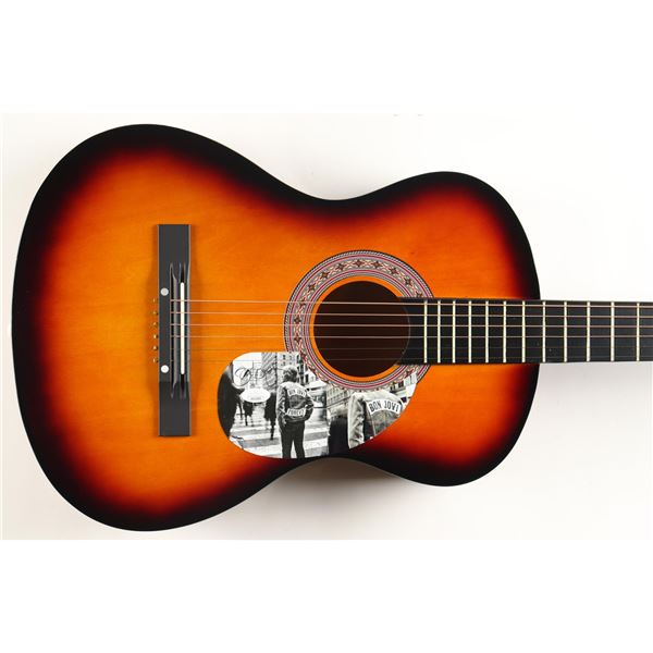 Jon Bon Jovi SIGNED ACOUSTIC GUITAR - JSA COA