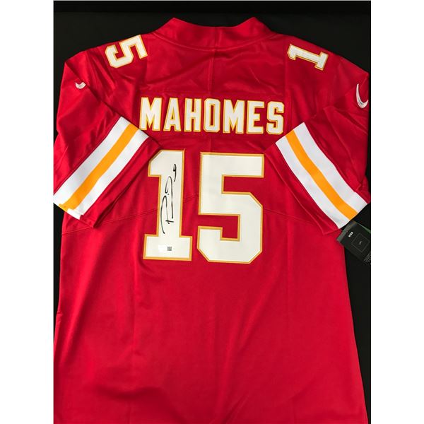 PATRICK MAHOMES SIGNED Kansas City CHIEFS JERSEY - ACE COA