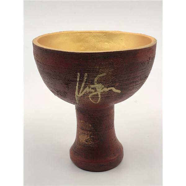 HARRISON FORD SIGNED INDIANA JONES GOBLET - KB COA
