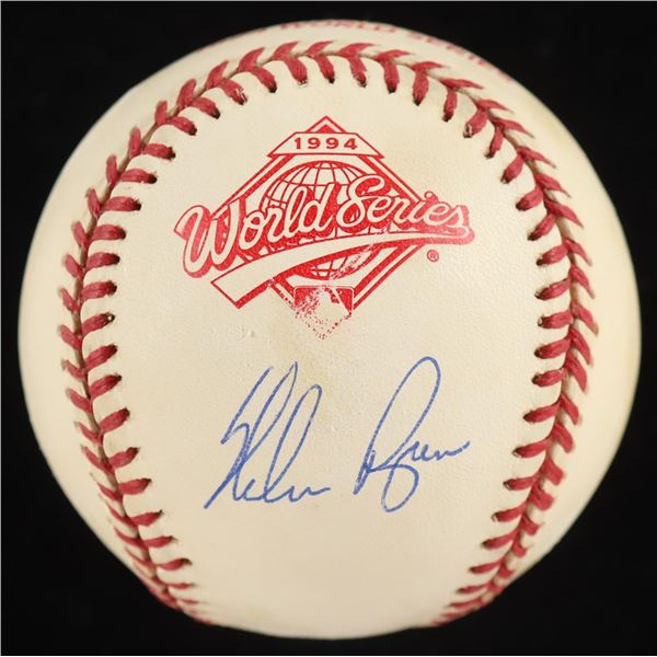 NOLAN RYAN SIGNED WORLD SERIES BASEBALL (PSA COA)