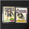 Image 1 : 1980 O PEE CHEE RAY BOURQUE ROOKIE CARD LOT