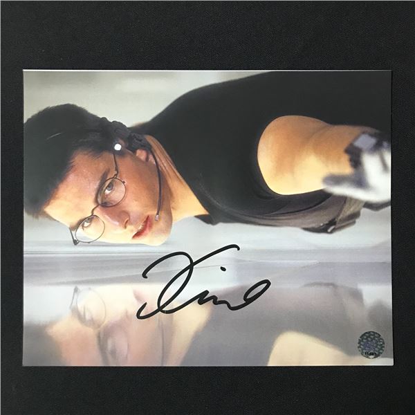 TOM CRUISE SIGNED TOP GUN 8X10 - KB COA