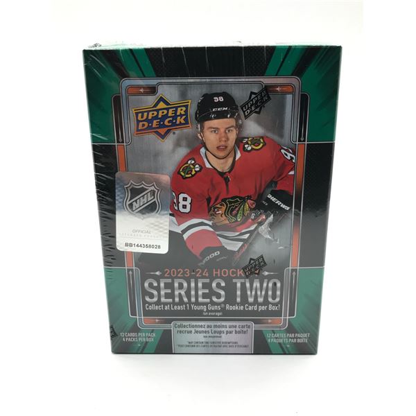 2023-24 HOCKEY SERIES TWO SEALED TRADING CARDS BOX (BEDARD YOUNG GUNS YEAR)