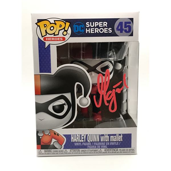 MARGOT ROBBIE SIGNED HARLEY QUINN FUNKO POP - KB COA