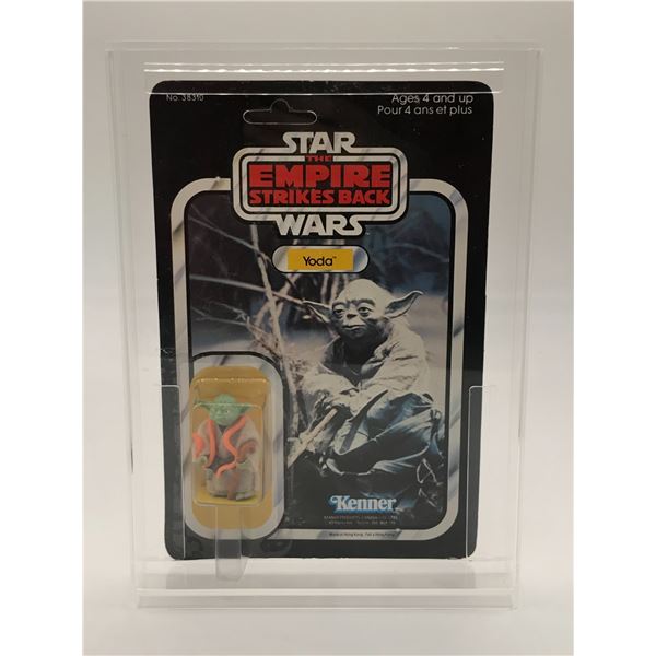 THE EMPIRE STRIKES BACK YODA  ACTION FIGURE IN ORIGINAL PACKAGING.