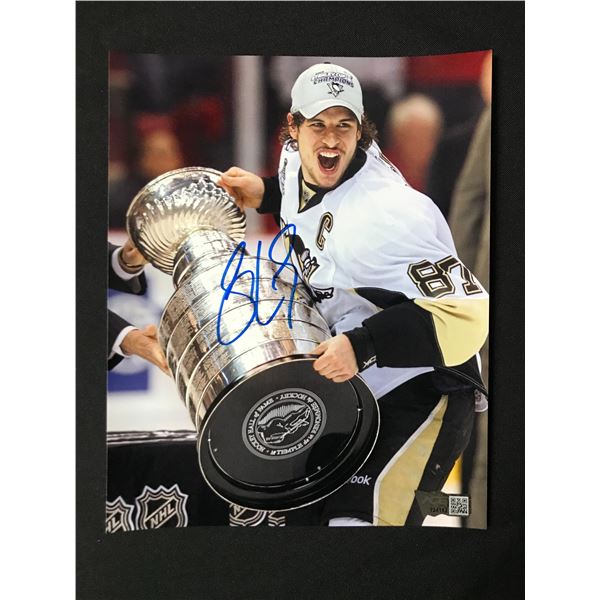 SIDNEY CROSBY SIGNED 8X10 - ACE COA