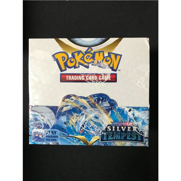 POKEMON TCG SWORD & SHIELD SILVER TEMPEST SEALED TRADING CARDS BOX