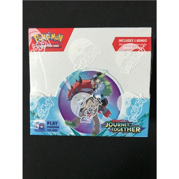 POKEMON TCG SCARLET & VIOLET JOURNEY TOGETHER SEALED TRADING CARDS BOX