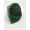 Image 1 : GREEN DRUZY QUARTZ GEODE