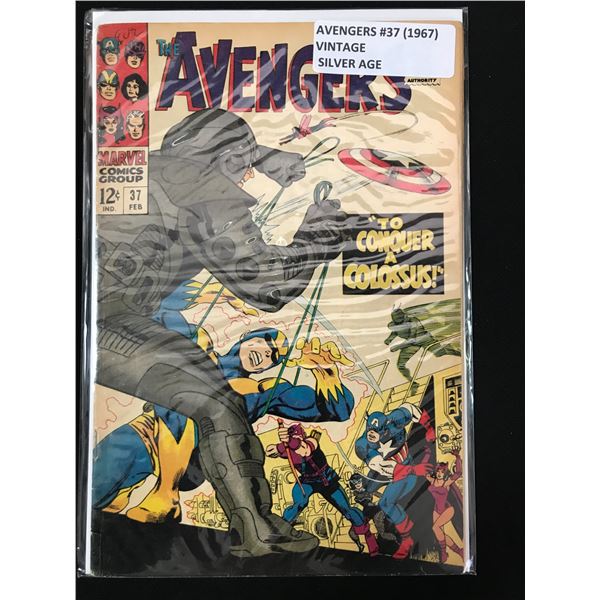 THE AVENGERS #37 (1967) - MARVEL COMICS