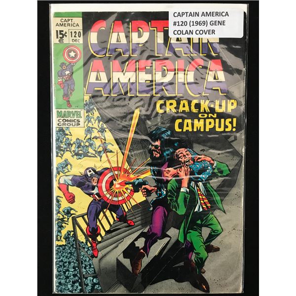 Captain America #120 (1969) - MARVEL COMICS