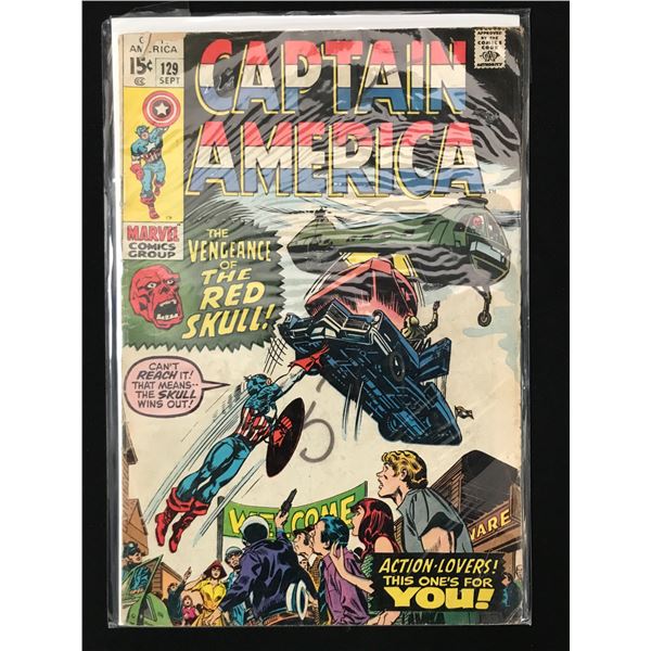 Captain America #129 - MARVEL COMICS
