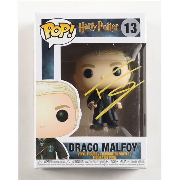 TOM FELTON SIGNED DRACO MALFOY Harry Potter FUNKO POP - BECKETT COA