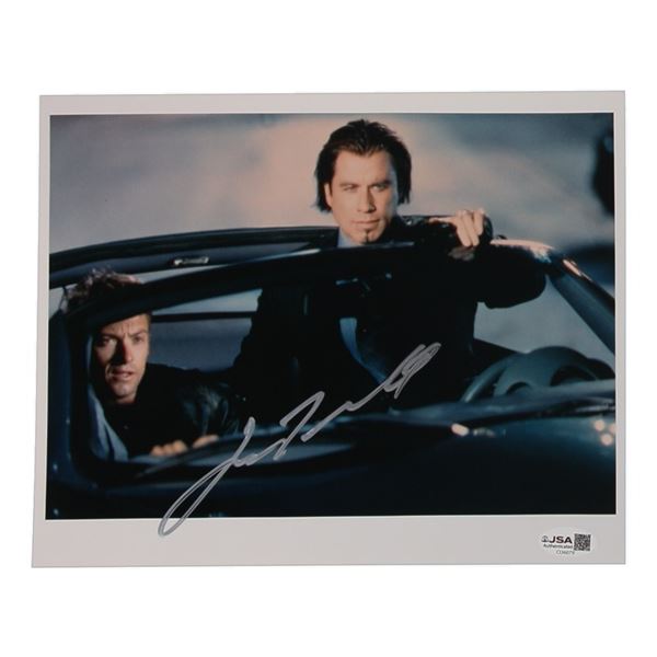 JOHN TRAVOLTA SIGNED 8X10 - JSA COA