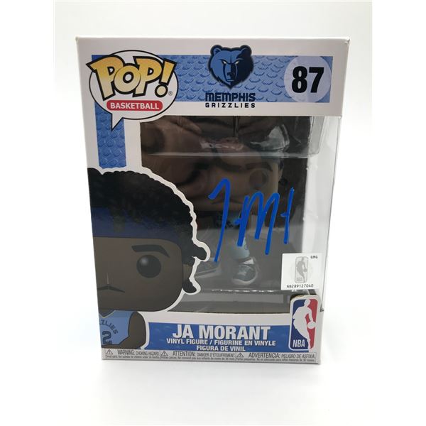 JA MORANT SIGNED FUNKO POP - ACE COA