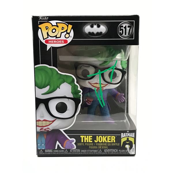 JARED LETO SIGNED THE JOKER FUNKO POP - KB COA