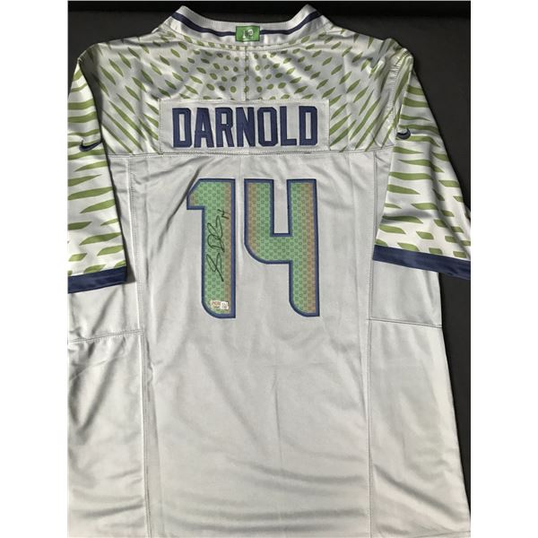 SAM DARNOLD SIGNED SEATTLE SEAHAWKS RIVALRY JERSEY (ACE COA)