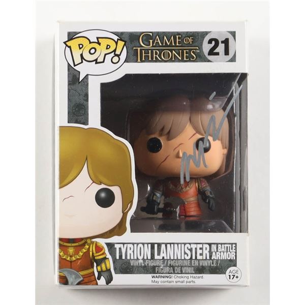 PETER DINKLAGE SIGNED TYRION LANNISTER GAME OF THRONES FUNKO POP - BECKETT COA