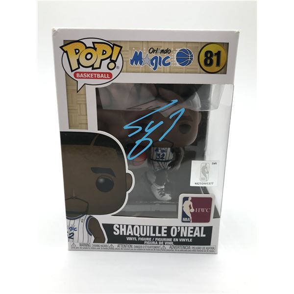 SHAQUILLE O'NEAL SIGNED FUNKO POP - ACE COA
