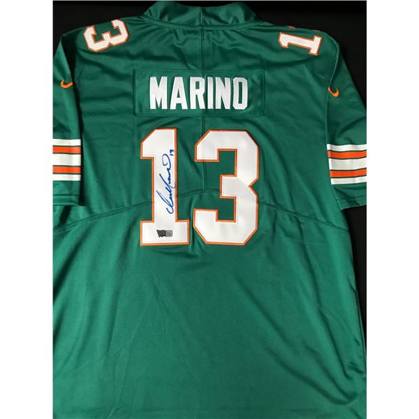 DAN MARINO SIGNED MIAMI DOLPHINS FOOTBALL JERSEY (ACE COA)