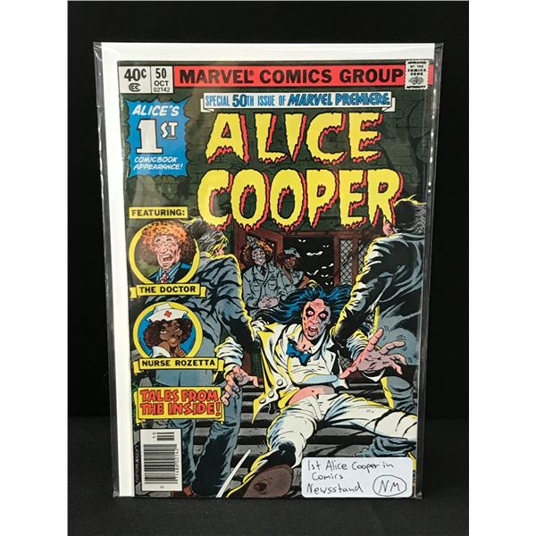 ALICE COOPER #1 - MARVEL COMICS