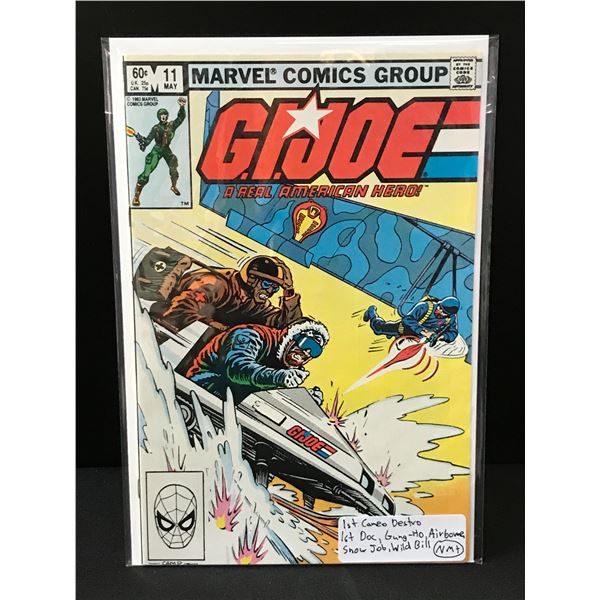 G.I JOE #11 WITH SEVERAL 1ST APPEARANCES - MARVEL COMICS