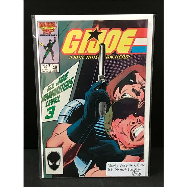 G.I. JOE #48 1ST SEARGENT SLAUGHTER- MARVEL COMICS