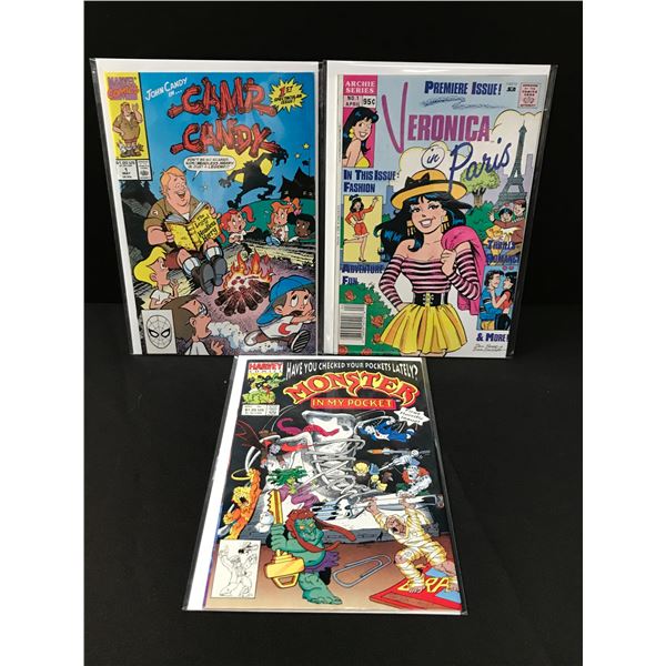 LOT OF 3 MARVEL COMICS - VARIOUS TITLES