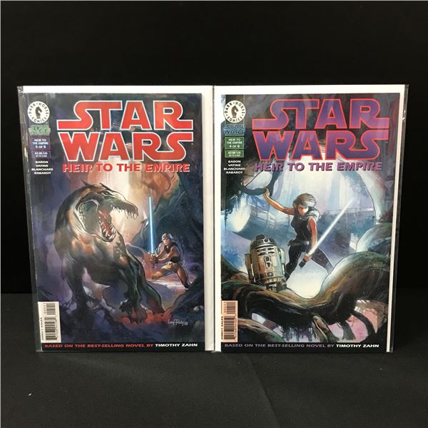 LOT OF 2 Star Wars HEIR TO THE EMPIRE #4-5 OF 6 - DARK HORSE COMICS