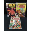 Image 1 : LOT OF 3 MARVEL #1 COMICS INCLUDING WCW