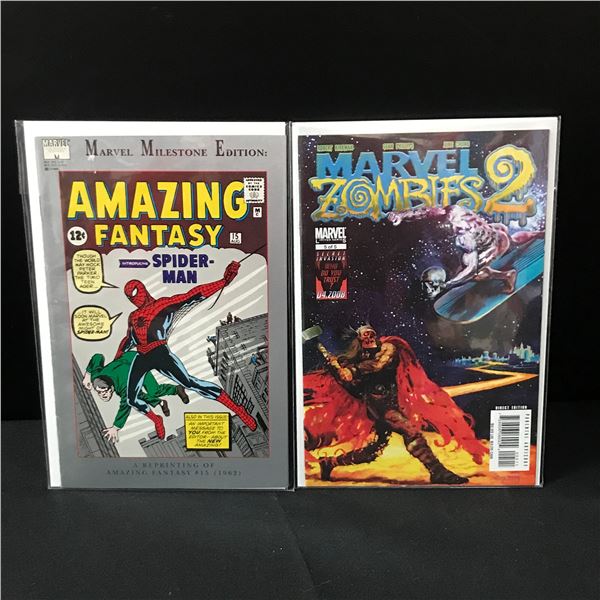 LOT OF 2 MARVEL COMICS