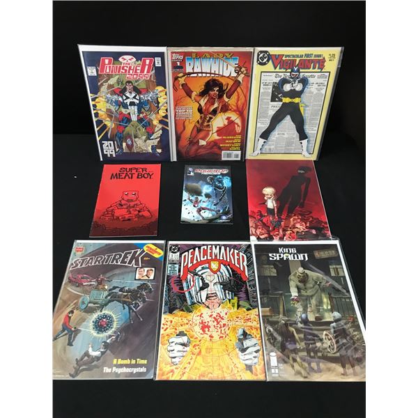 LOT OF 9 COMICS - VARIOUS TITLES AND PUBLISHERS