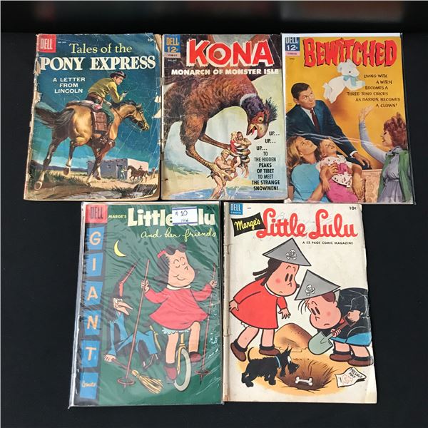 LOT OF 5 DELL COMICS - VARIOUS TITLES
