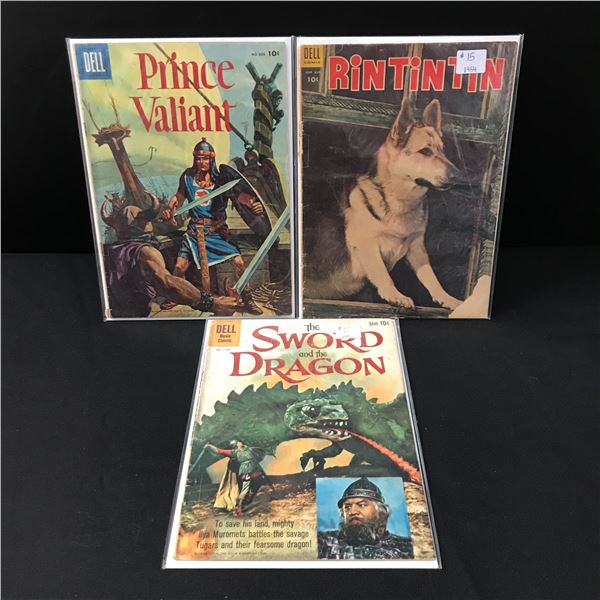 LOT OF 3 DELL COMICS - VARIOUS TITLES
