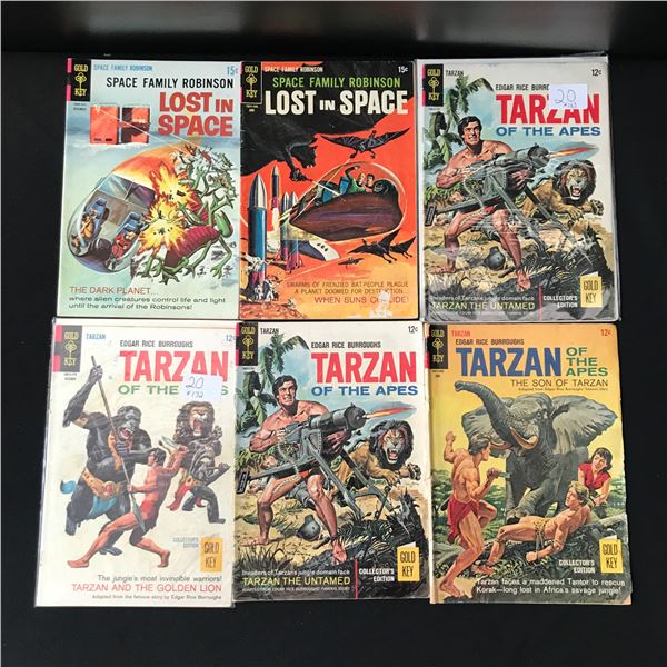 LOT OF 6 DELL COMICS - VARIOUS TITLES