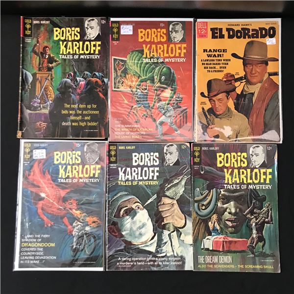 LOT OF 6 GOLD KEY COMICS - VARIOUS TITLES