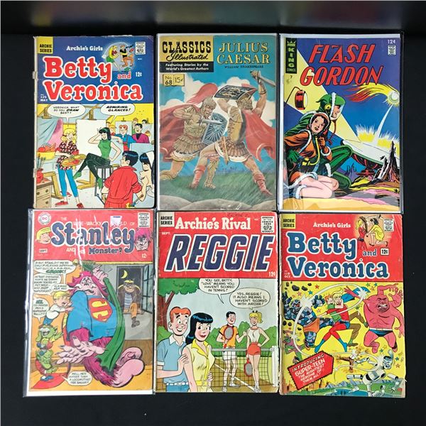 LOT OF 6 COMICS - VARIOUS TITLES AND PUBLISHERS